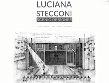 Tablet Screenshot of lucianastecconi.com